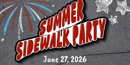 Summer Sidewalk Party