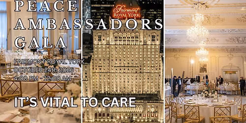Peace Ambassadors Awards Gala & Grand Ball 2026 | Toronto