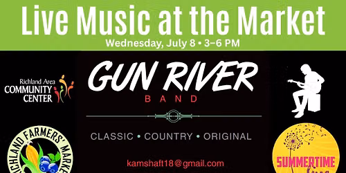 Gun River Band at the Richland Farmers' Market