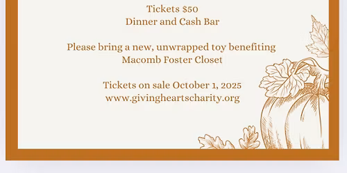 Giving Hearts Charity Toy Drive