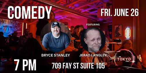 Live Comedy at The Tokyo Club - Bryce Stanley