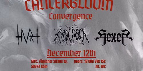 AYAHUASCA + HVRT + HEXER - HVRT-Release-Show