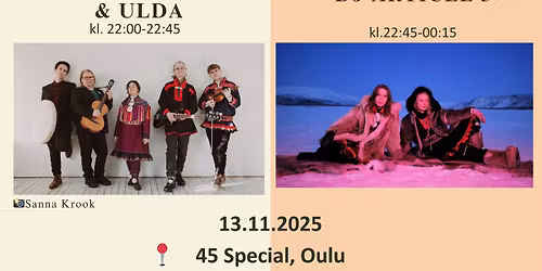 Evening with: Ulla Pirttija\u0308rvi & Ulda + DJ Article 3