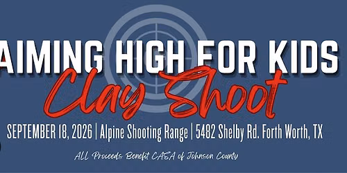 Aiming High for Kids Clay Shoot