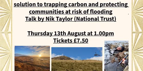 Holcombe Moor Peatlands: Talk by Nik Taylor from the National Trust