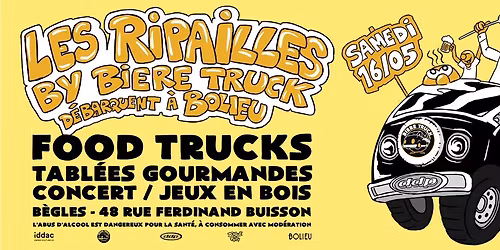 Les Ripailles by Bi\u00e8re Truck d\u00e9barquent \u00e0 Bolieu