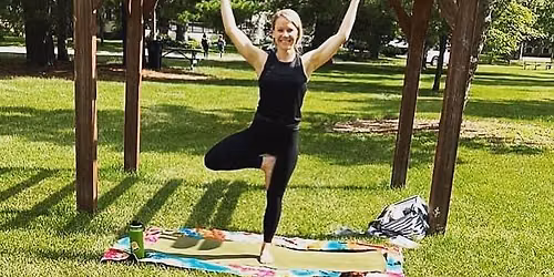 Yoga in The Park with Monroe Yoga at Gregory Park