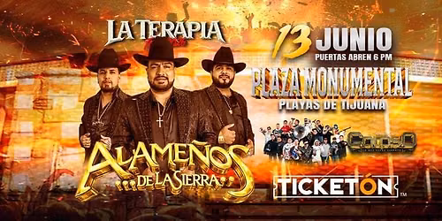 ALAMEÑOS DE LA SIERRA — Plaza Monumental Playas De Tijuana