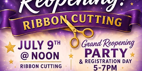 Grand Reopening & Ribbon Cutting! 