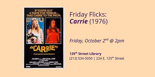 Friday Flicks: Carrie (1976)