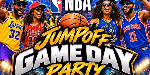 NBA JumpOff Game Day Party "Rep Your Team"