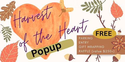 Heart of the Harvest Popup