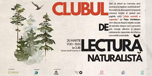 Clubul de Lectur\u0103 Naturalist\u0103, edi\u021bia I