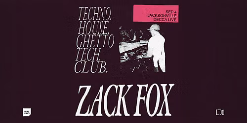 Zack Fox @ DECCA LIVE