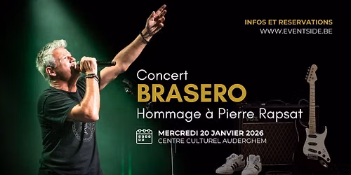 BRASERO plays PIERRE RAPSAT - CC AUDERGHEM