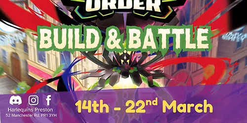 Pok\u00e9mon TCG: Perfect Order Build & Battle 21st March