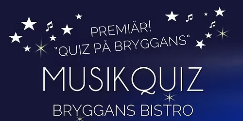 Musikquiz \u201dfilmquiz julspecial\u201d p\u00e5 bryggans bistro 
