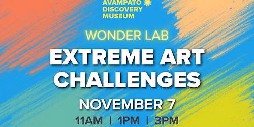 Wonder Lab: Extreme Art Challenges