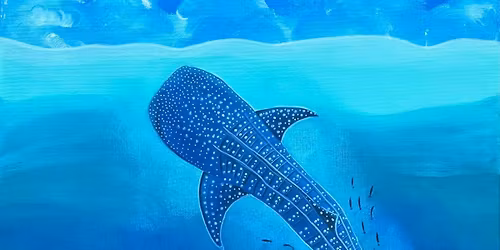 Ningaloo Whale Shark \ud83d\udc33Paint and Sip