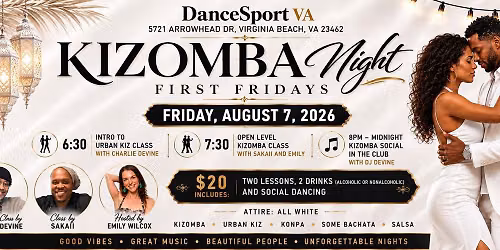 1st Friday Ballroom Social & Kizomba Social