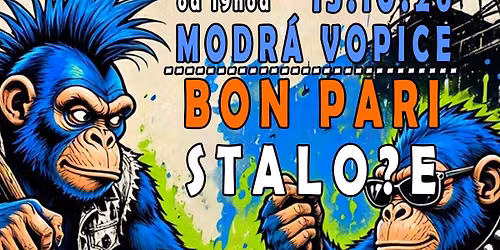 Gumbo - Rockov\u00e1 smr\u0161\u0165  ve Vopici 15.10.2026 s Bon Pari + Stalose