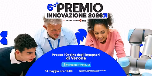 PREMIO INNOVAZIONE 2025 - Edizione 6^