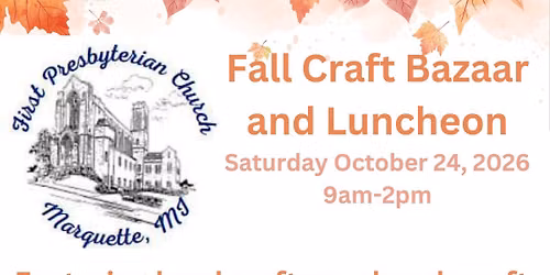 First Presbyterian Church of Marquette Fall Bazaar