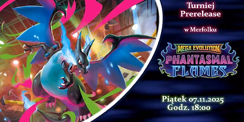 Prerelease Mega Evolutions Phantasmal Flames w Merfolku