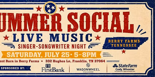 Summer Social | Singer-Songwriter Night