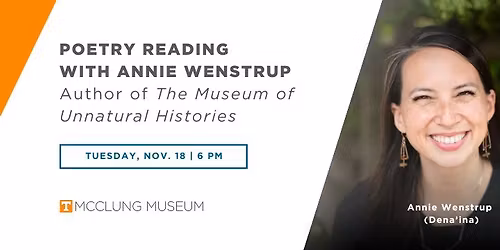 Poetry Reading with Annie Wenstrup