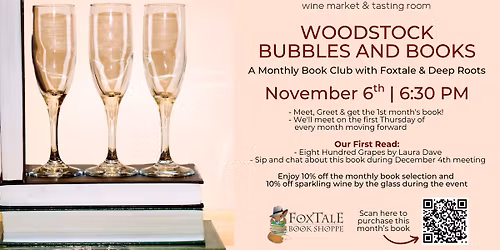 Bubbles and Books Launch Party