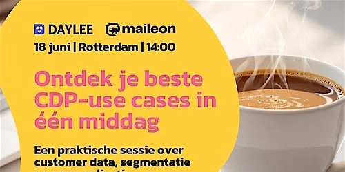 Ontdek je beste CDP-use cases in \u00e9\u00e9n middag
