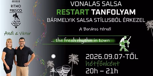 \ud83d\udc83 RESTART salsa tanfolyam szeptembert\u0151l! \ud83d\udd7a