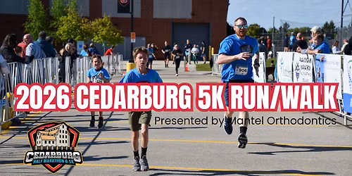 Cedarburg 5K Run\/Walk presented by Mantel Orthodontics