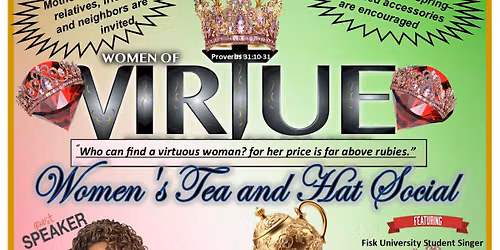 Women\u2019s Tea & Hat Social
