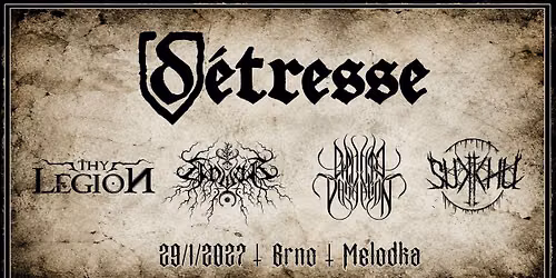 EDN -IV- D\u00c9TRESSE (AT) | UNVI\u00c2R (IT) | THY LEGION (MT) | ETERNAL DAMNATION | SUKKHU