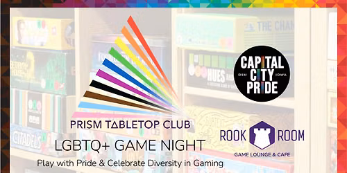 Prism Tabletop Club LGBTQ+ Game Night