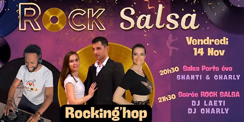 Soir\u00e9e Rock Salsa vendredi 14 novembre