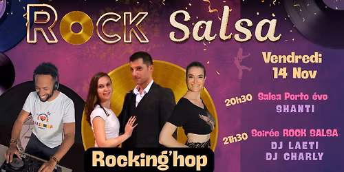 Soir\u00e9e Rock Salsa vendredi 14 novembre