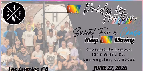 CrossFit Hollywood Moving with Pride