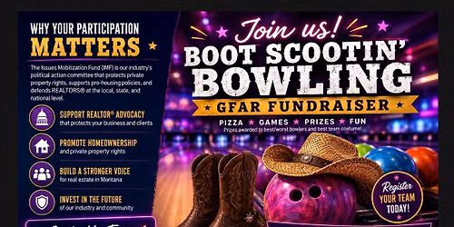 Boot Scoot and Bowling IMF fundraiser