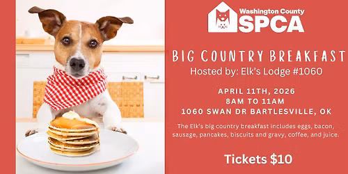 Big Country Breakfast Hosted by the Elk's Lodge