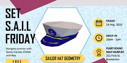 Set S.A.I.L. Friday -- Sailor Hat Geometry