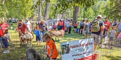 \ud83d\udc11\ud83d\udc34\ud83d\ude9c Petting Zoo, Pony Rides & Tractor Pull
