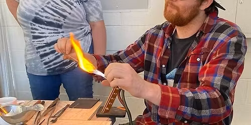 Glass Blowing & Flamework: Orca Sculpture