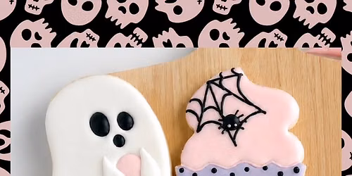 BOO-tiful Treats! Cookie Decorating Class. Hosted by Kellie, owner of Pretty Little Bakers!