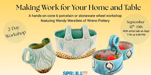 Making Work for your Home and Table with Wendy Werstlein