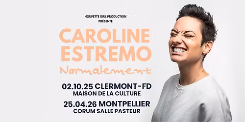 Caroline Estremo au Corum de Montpellier