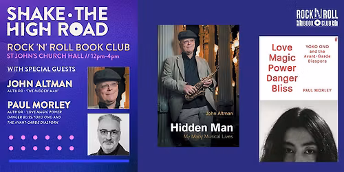 ROCK 'N' ROLL BOOK CLUB AT SHAKE THE HIGH ROAD