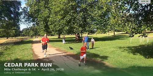 Cedar Park Run \u2014 Mile & 5K \u2014 April 26